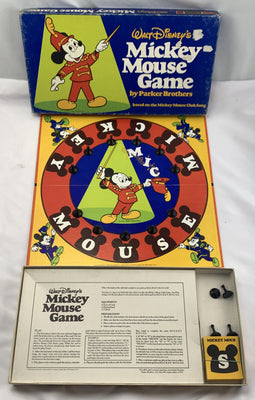 Mickey Mouse Game - 1976 - Parker Brothers - Good Condition