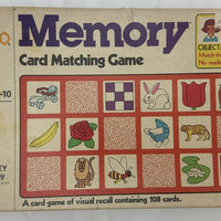 Memory Game - 1980 - Milton Bradley - Very Good Condition