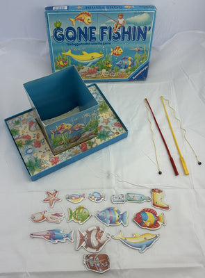 Gone Fishin Game - 1989 - Ravensburger - Very Good Condition