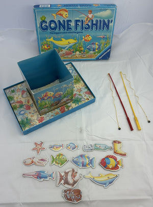 Gone Fishin Game - 1989 - Ravensburger - Very Good Condition