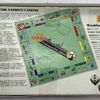 Washington DC Edition Monopoly Game - 1995 - USAopoly - Good Condition