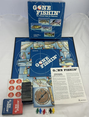 Gone Fishin': The Ultimate Game for Fishermen - 1987 - Very Good Condition (Copy)