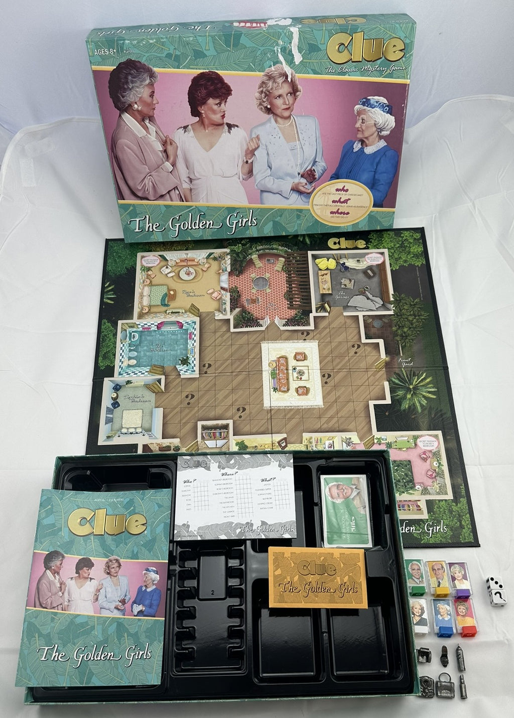 Golden Girls Clue Game - USAopoly - Great Condition