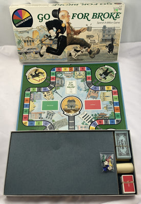 Go For Broke Game - 1985 - Selchow & Righter - Great Condition