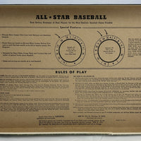 All Star Baseball Board Game - 1968 - Cadaco - New Old Stock