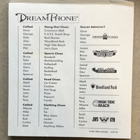 Electronic Dream Phone Game - 1991 - Milton Bradley - Great Condition