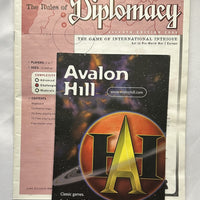 Diplomacy Game - 1999 - Great Condition