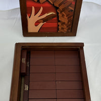 Jenga Game Wood Book Collection - 2006 - Milton Bradley - Good Condition