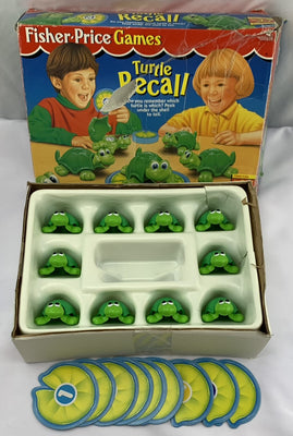 Turtle Picnic Game Turtle Recall - 1994 - Fisher Price - Good Condition