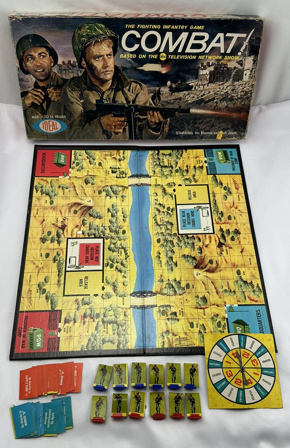 Icombat Game Combat Game - 1963 - Ideal - Good Condition | Mandi's Attic Toys