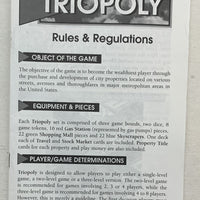 Triopoly Board Game - Reveal Entertainment - Great Condition