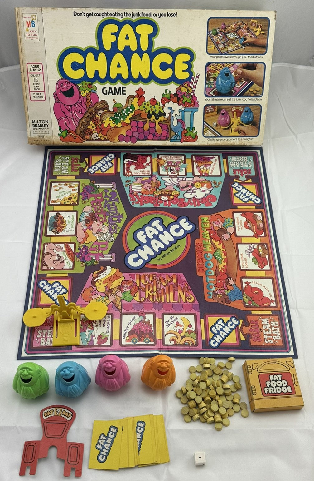 Fat Chance Game - 1978 - Milton Bradley - Very Good Condition