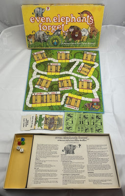 Even Elephants Forget Game - 1981 - Parker Brothers - Very Good Condition