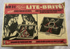 Deluxe Lite Brite - 1967 - 25+ Unpunched Sheets - 300+ Pegs - Working - Very Good Condition