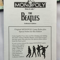 The Beatles Collectors Monopoly - 2009 - USAopoly - Great Condition