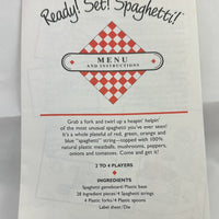 Ready! Set! Spaghetti! Game - 1989 - Milton Bradley - Good Condition