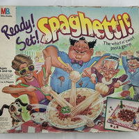 Ready! Set! Spaghetti! Game - 1989 - Milton Bradley - Good Condition
