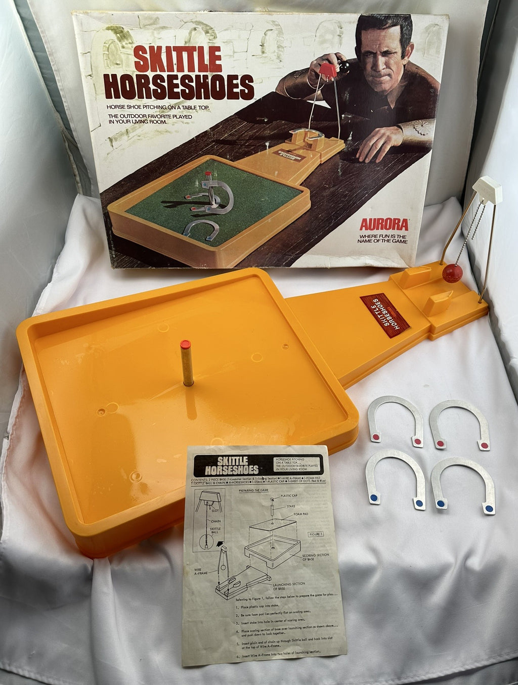 Skittle Horseshoes - 1972 - Aurora - Great Condition