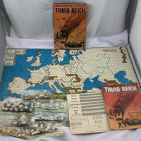 Rise and Decline of the Third Reich Game - 1974 - Avalon Hill - Very Good Condition