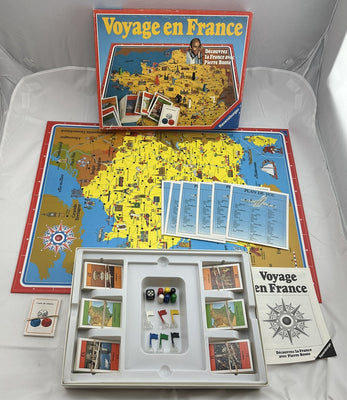 Voyage En France Game - 1987 - Ravensburger - Great Condition
