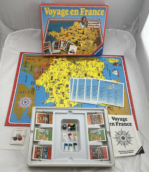 Voyage En France Game - 1987 - Ravensburger - Great Condition