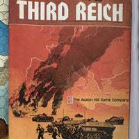 Rise and Decline of the Third Reich Game - 1974 - Avalon Hill - Very Good Condition