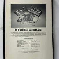 High Stakes Game - 1979 - Hasbro - New Old Stock