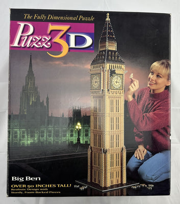 Puzz 3D Big Ben - 1994 - Wrebbit - New/Sealed