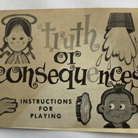 Truth or Consequences Game - 1962 - Lowell Toy - Very Good Condition