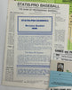 Statis Pro Baseball Game - 1979(1987) - Avalon Hill - Good Condition