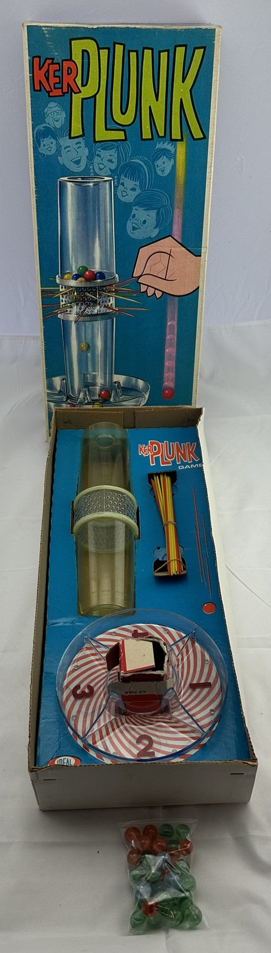 Kerplunk Game - 1967 - Ideal - Great Condition
