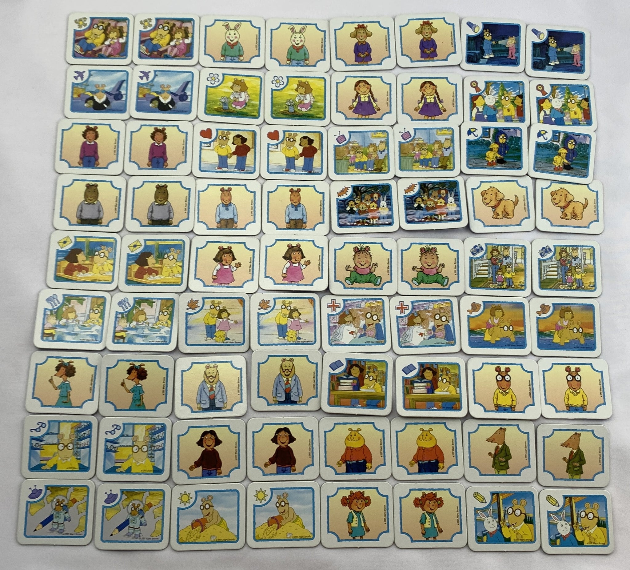Arthur Memory Game - 1997 - Milton Bradley - Great Condition | Mandi's ...