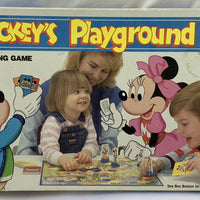 Mickey's Playground Board Game - 1988 - Golden - Great Condition