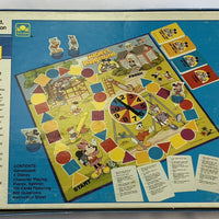 Mickey's Playground Board Game - 1988 - Golden - Great Condition