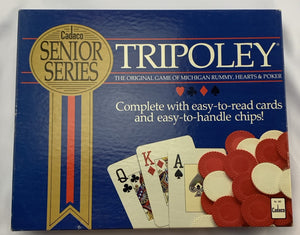 Tripoley Senior Series Game - 1989 - Cadaco - New