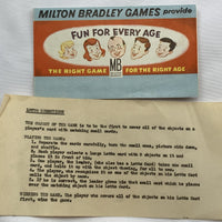 Cowboy Lotto Game - Milton Bradley - 1958 - Good Condition