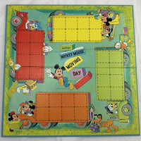 Mickey Mouse Moving Day Game - 1980 - Whitman - Great Condition