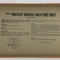 Mickey Mouse Moving Day Game - 1980 - Whitman - Great Condition