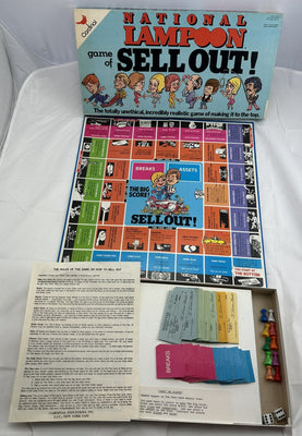 Sell Out by National Lampoon Game - 1978 - Cardinal - Great Condition