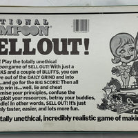 Sell Out by National Lampoon Game - 1978 - Cardinal - Great Condition