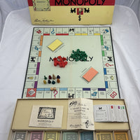 Monopoly Board Game - 1946 - Parker Brothers - Great Condition