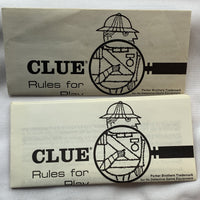 Clue Game - 1963 - Parker Brothers - Great Condition