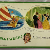 What Shall I Wear?: A Fashion Game for Girls - 1969 - Selchow & Righter - Very Good Condition