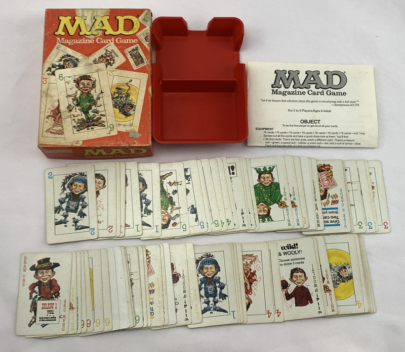 Mad Magazine Card Game - 1979 - Parker Brothers
