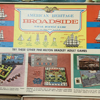 Broadside Game - 1962 - Milton Bradley - Good Condition