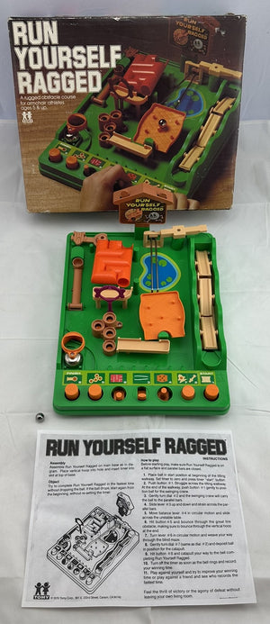 Run Yourself Ragged Game - 1979 - Tomy - Good Condition