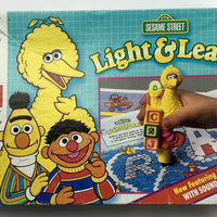 Sesame Street Light & Learn - 1991 - Milton Bradley - Great Condition