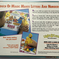 Sesame Street Light & Learn - 1991 - Milton Bradley - Great Condition