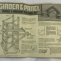 Girder & Panel Action Building Set Bridge & Highway - Complete - Great Condition