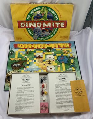 Dinomite Board Game - 1988 - University Games - Great Condition